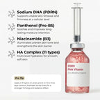 Lumea PDRN Pink Vitamin glow boosting ampoule with niacinamide, panthenol and hyaluronic acid